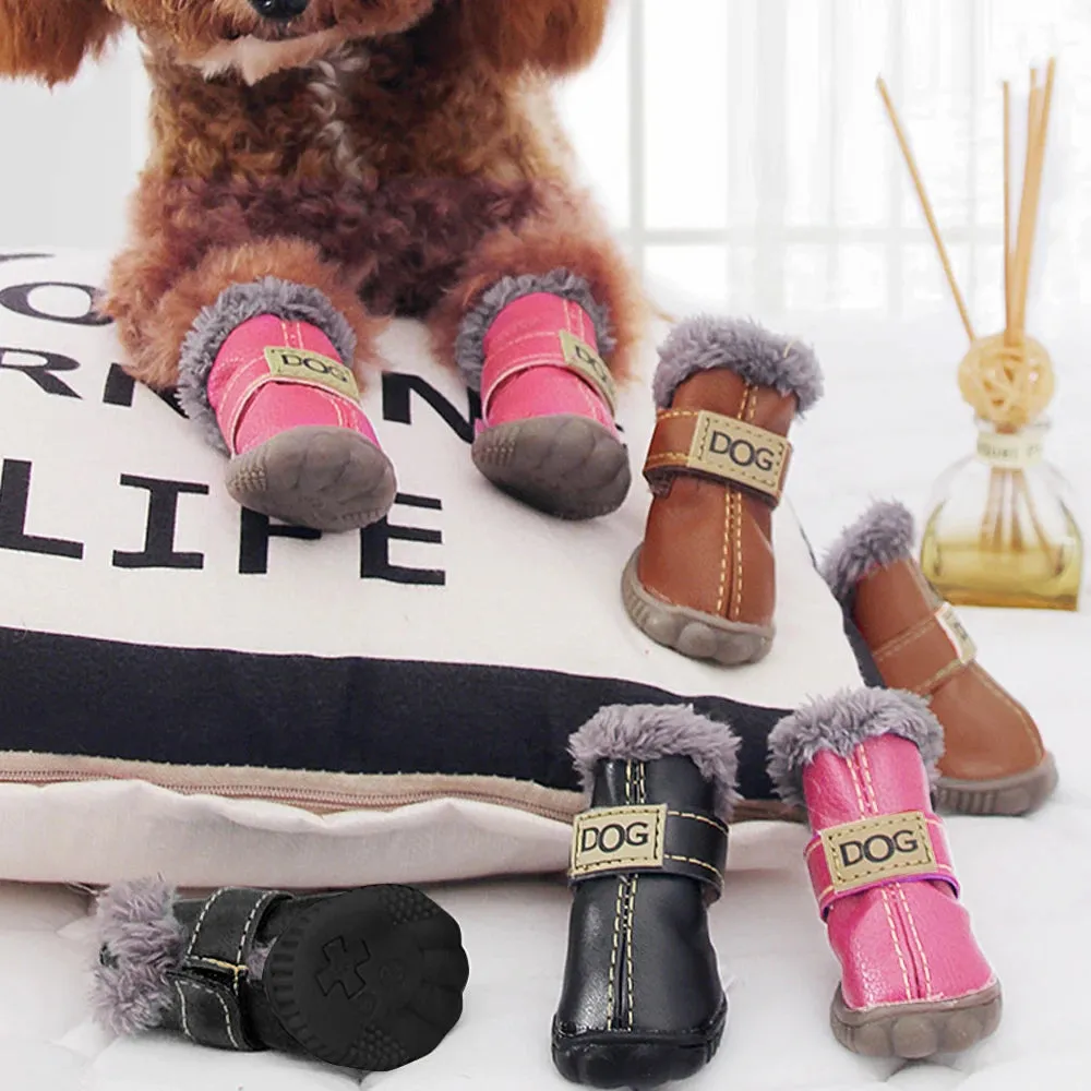 It's Snow Time Pet Booties