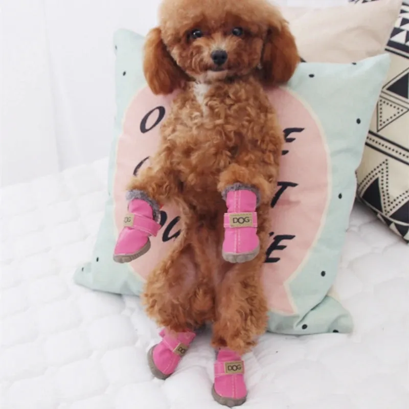 It's Snow Time Pet Booties