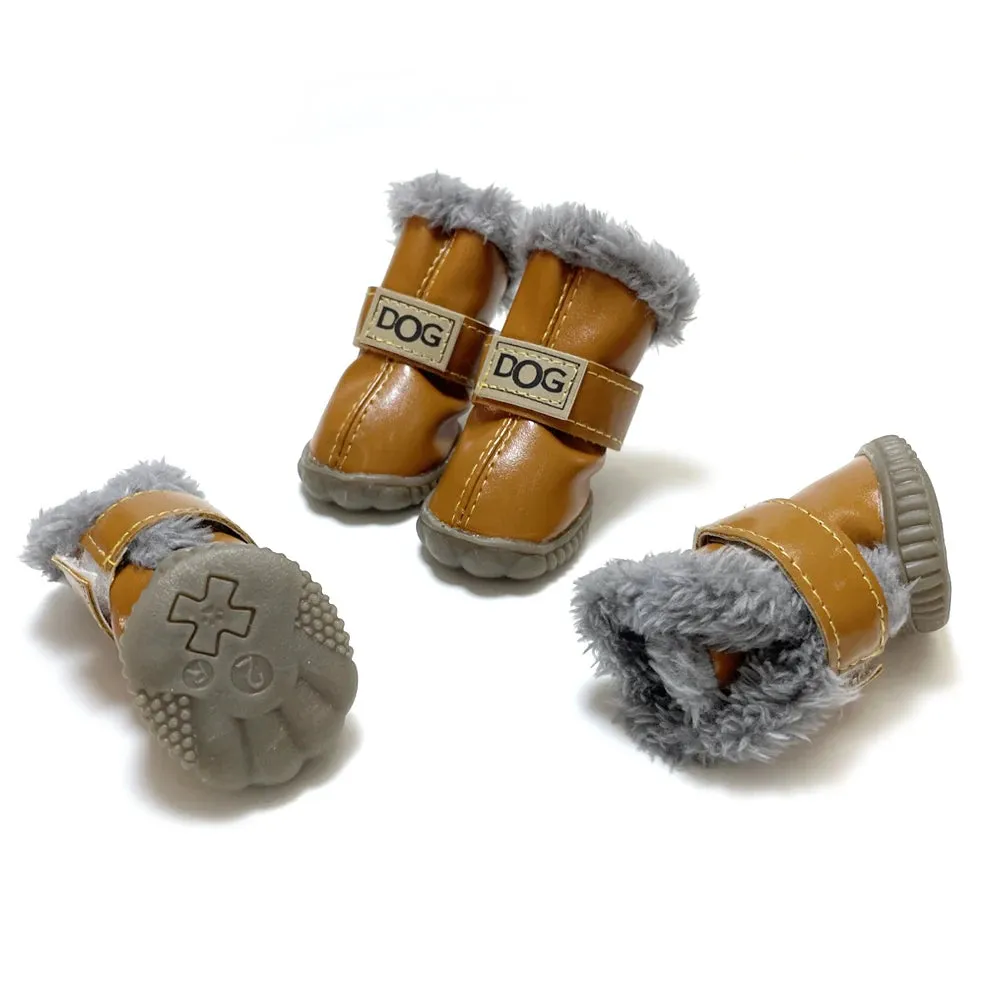It's Snow Time Pet Booties
