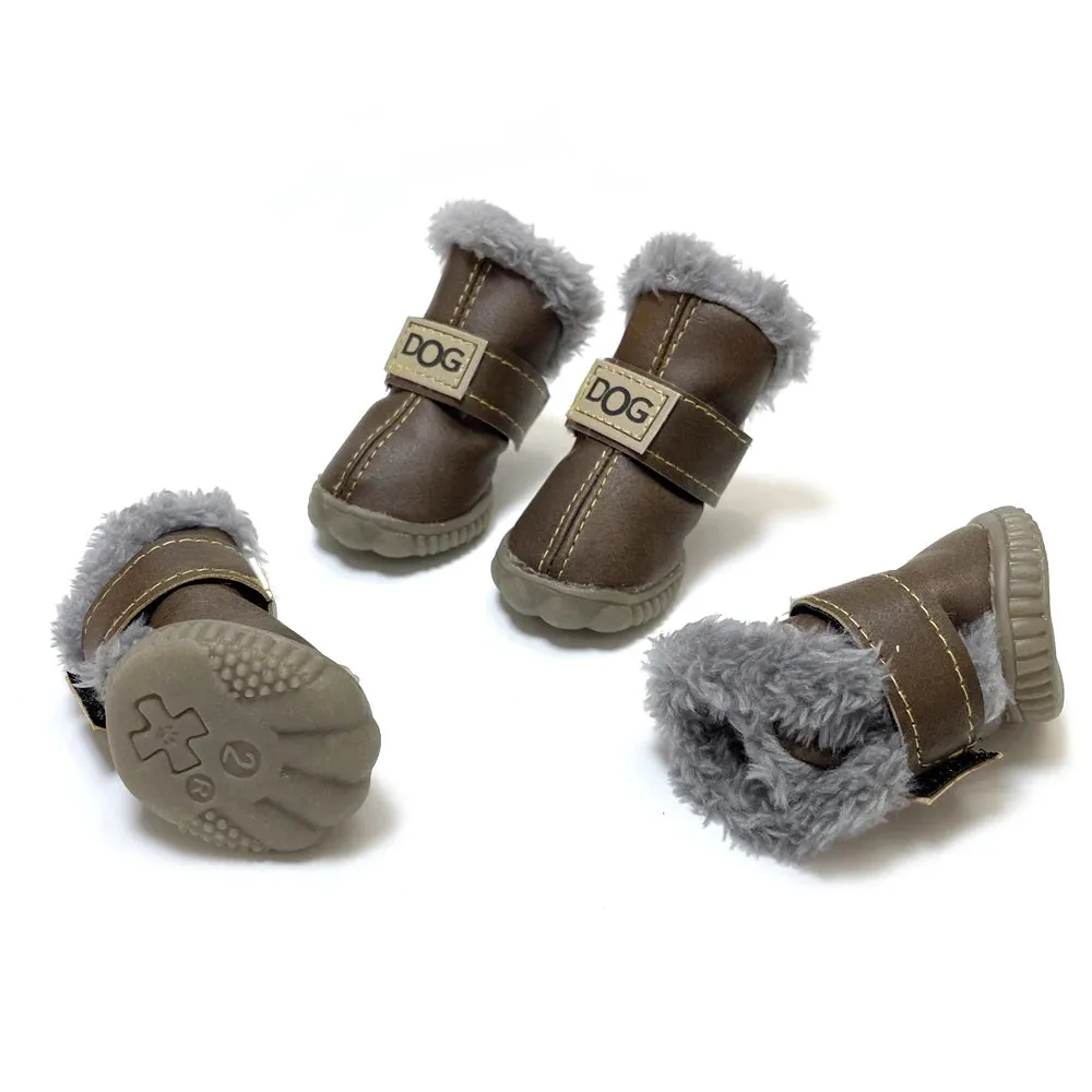 It's Snow Time Pet Booties