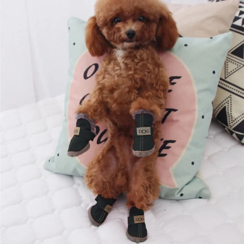 It's Snow Time Pet Booties