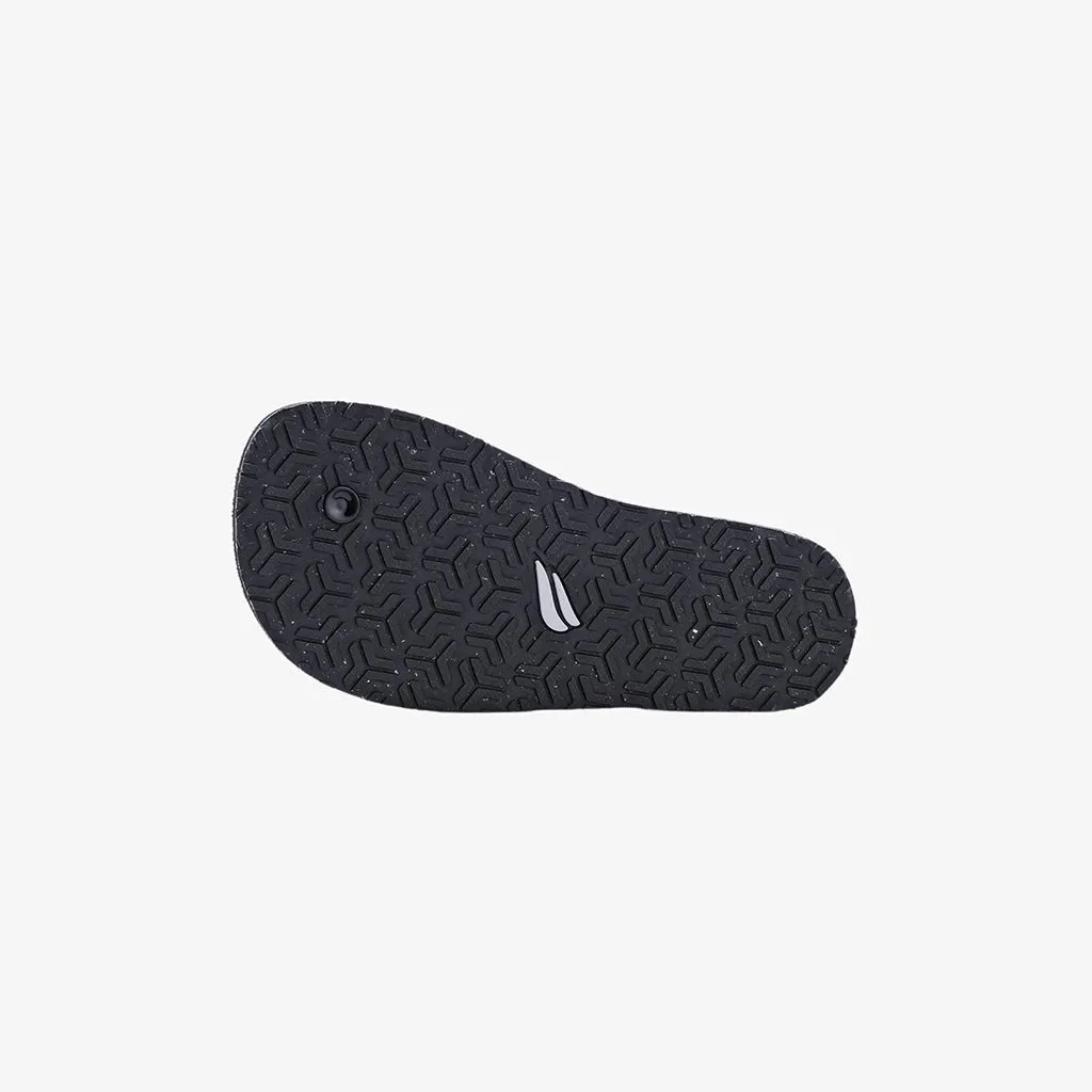 Jelajah Road Barefoot Flip Flops - Picante Red On Black