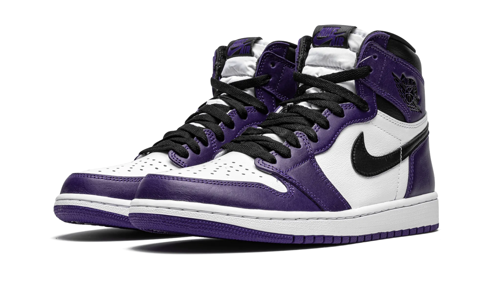 JORDAN 1 RETRO HIGH COURT PURPLE WHITE