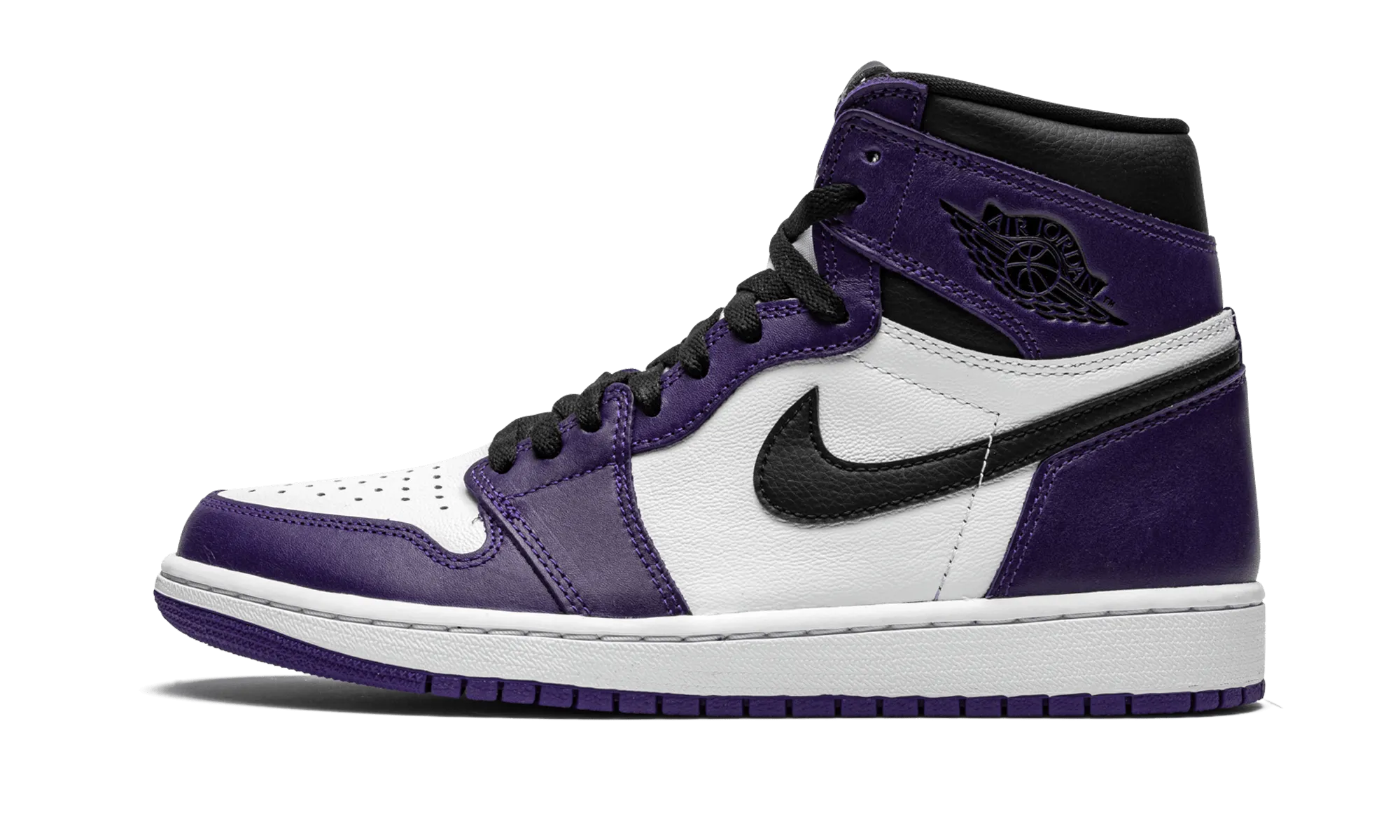 JORDAN 1 RETRO HIGH COURT PURPLE WHITE