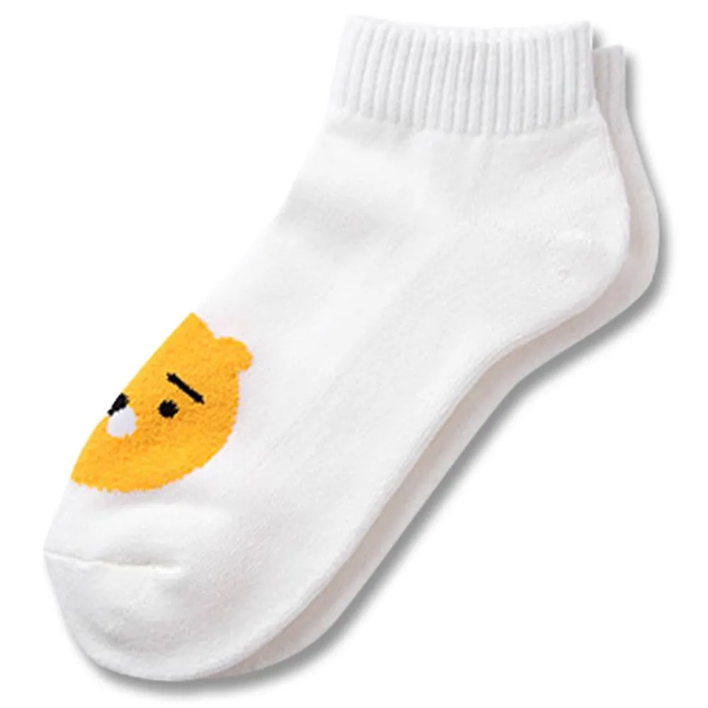 Kakao Friends Golf Smile Row Cut Golf Socks 2021 Women