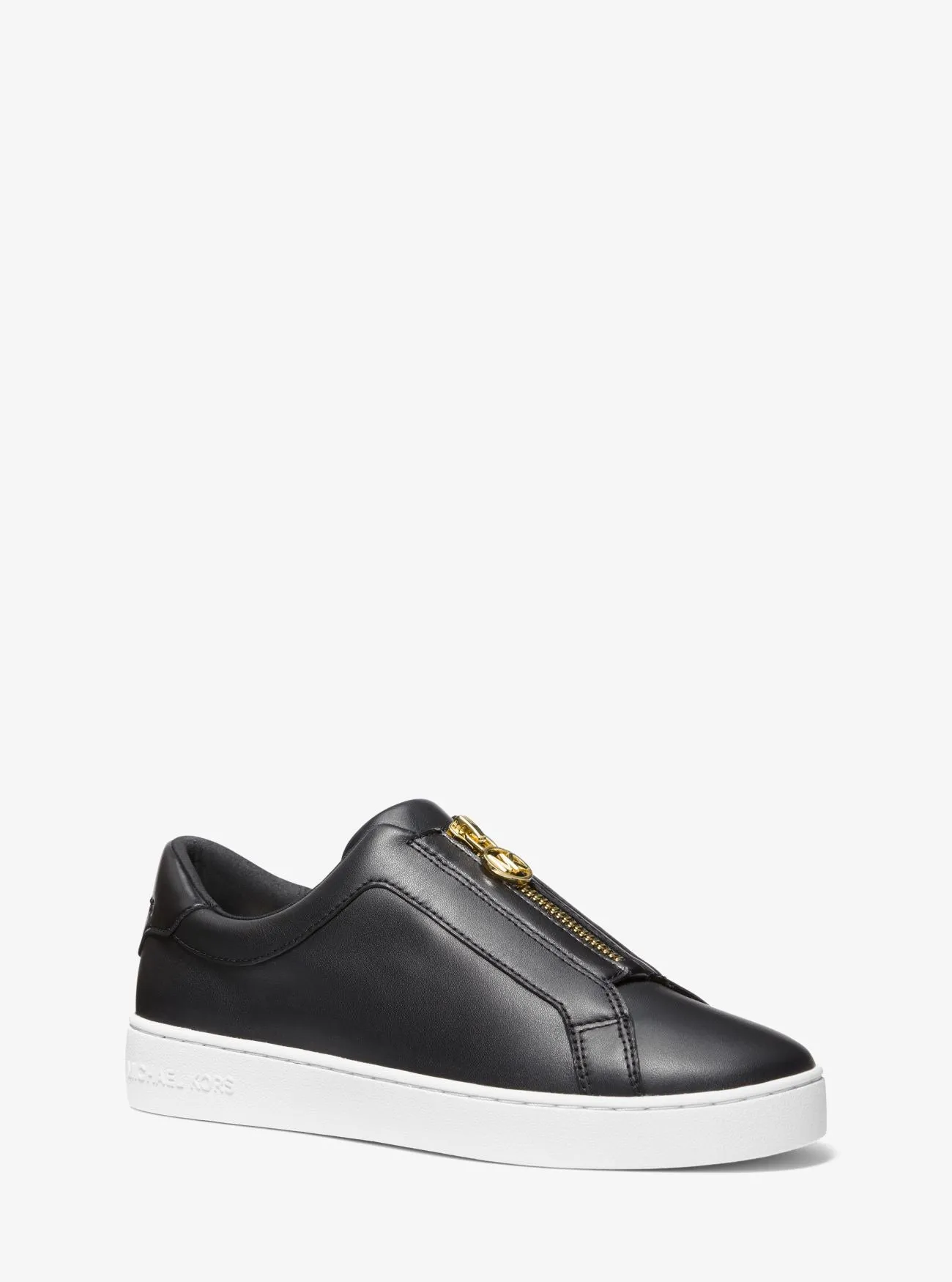 Keaton Zip Slip On - Black