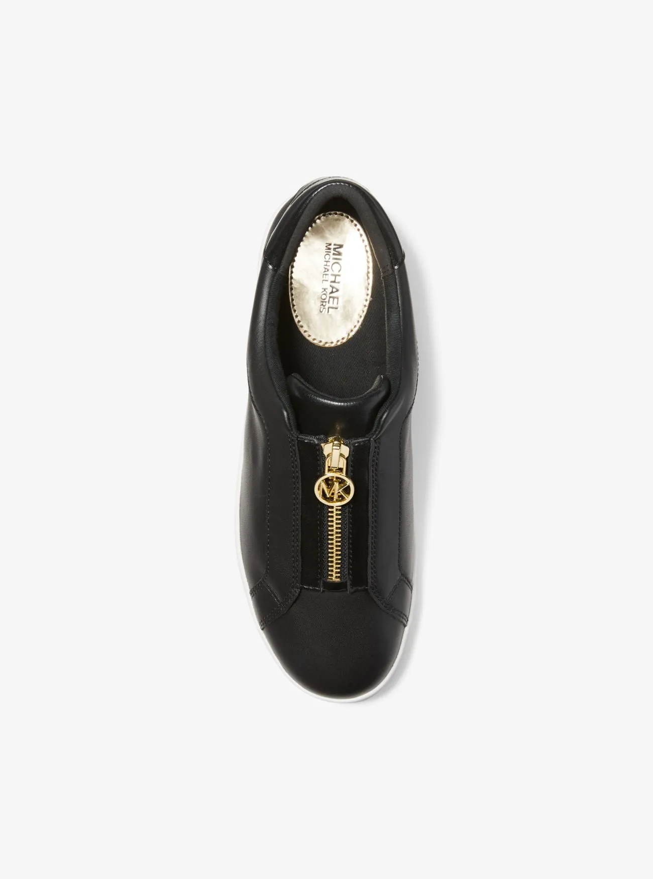 Keaton Zip Slip On - Black