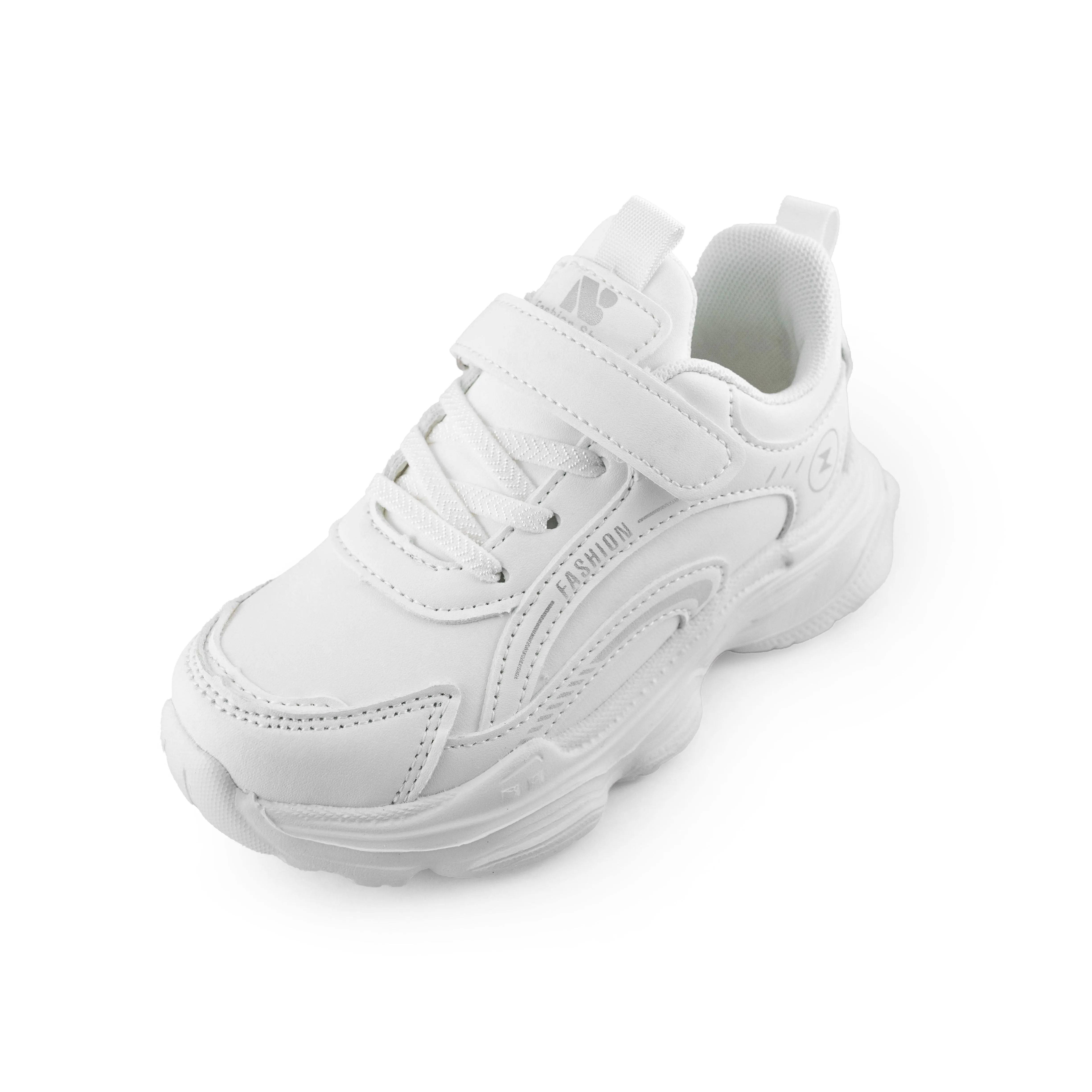 Kids'/Youth Unsex Sneakers - A9002 White
