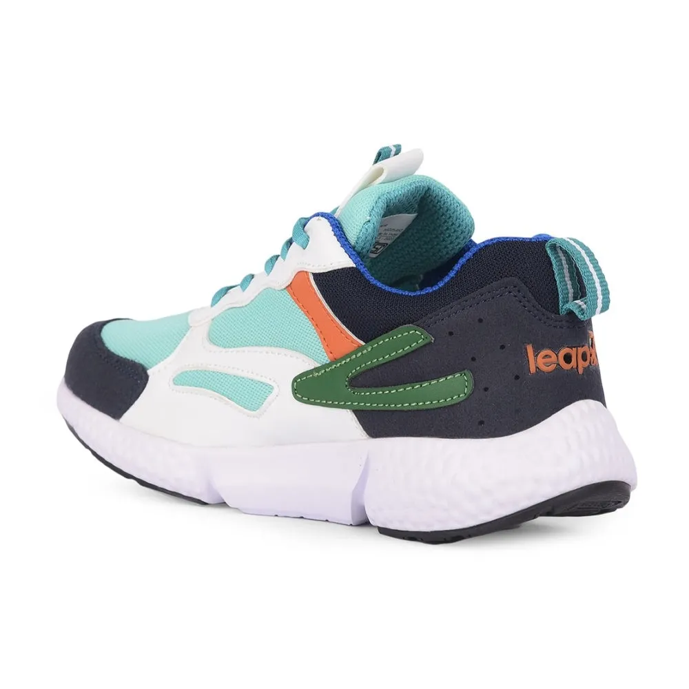 Leap7x Sports Lacing Shoe For Kids (R.Blue) CARRY-03 By Liberty