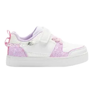 Lelli Kelly Girl's Gioiello White & Pink Trainers