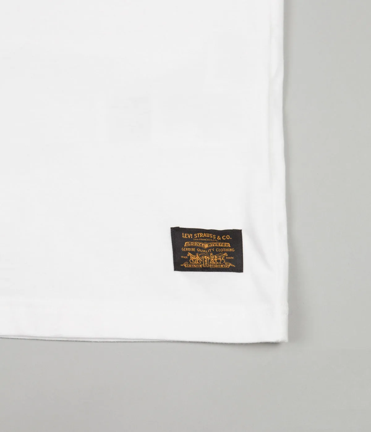 Levi's® Skate Painted Rhino T-Shirt - White