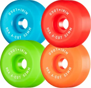 Mini Logo A-Cut 90a Skateboard Wheels - Multicolor