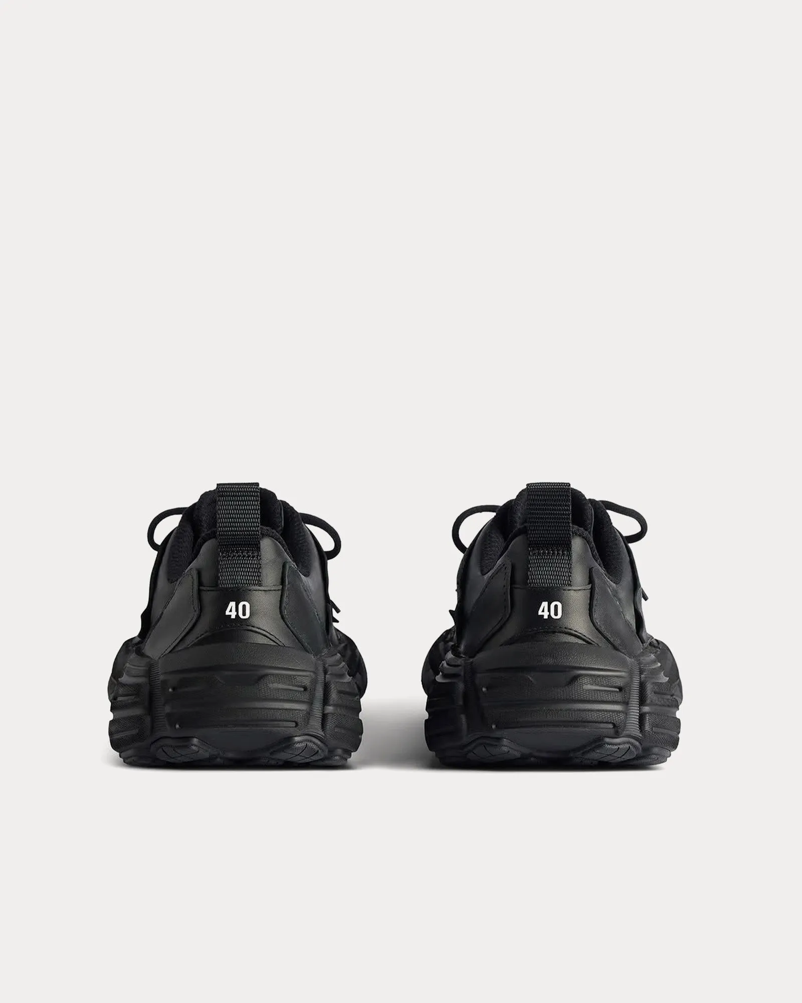 Monday Shoe Black Low Top Sneakers