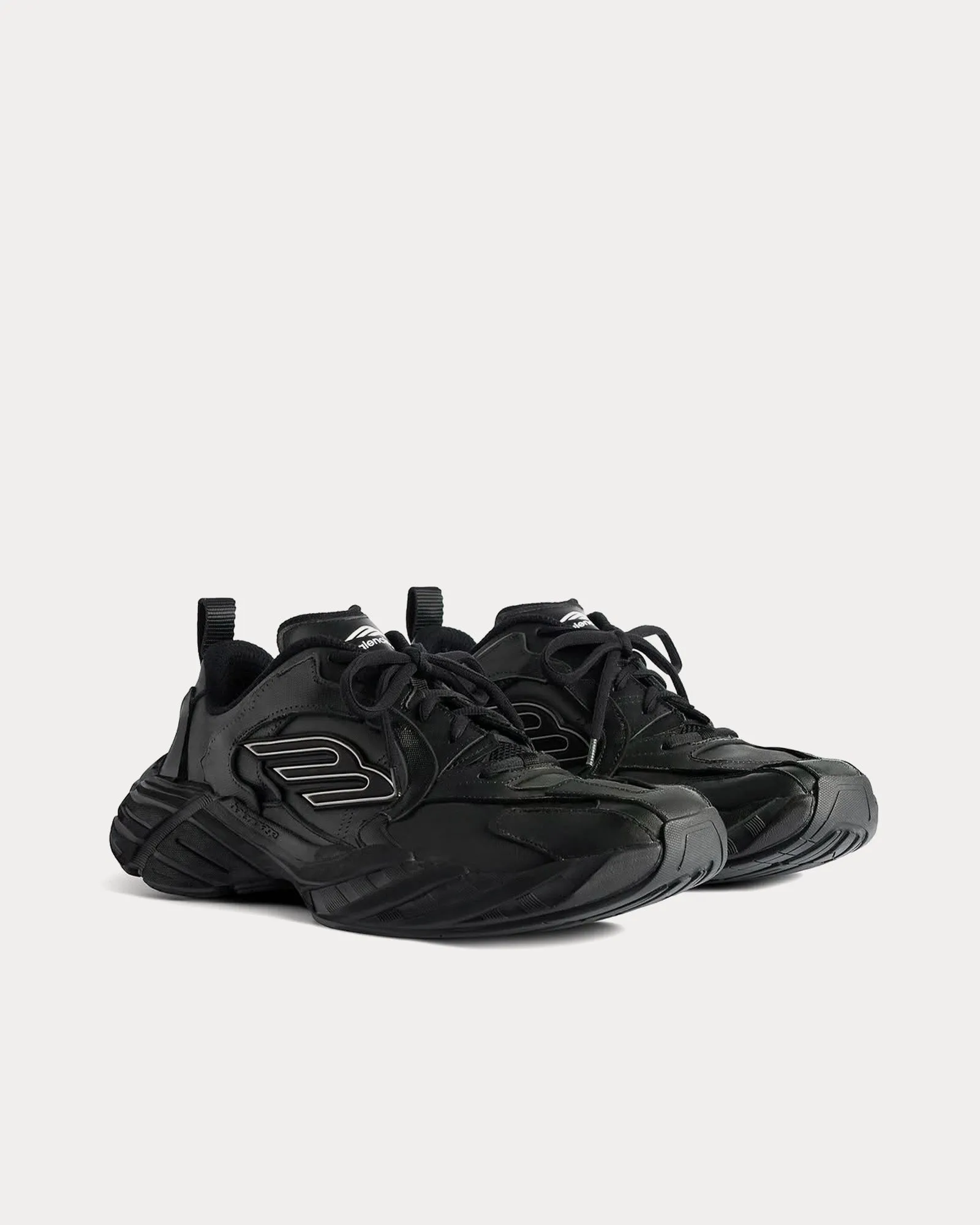 Monday Shoe Black Low Top Sneakers