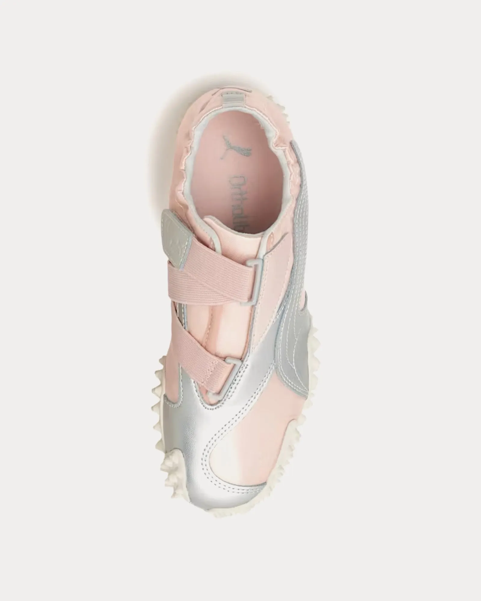 Mostro 'Power & Grace' Island Pink / Puma Silver / Glacial Gray Slip On Sneakers