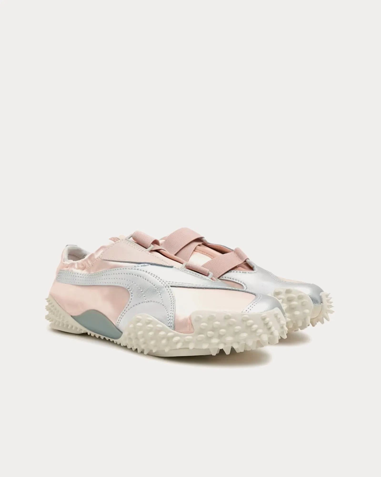 Mostro 'Power & Grace' Island Pink / Puma Silver / Glacial Gray Slip On Sneakers