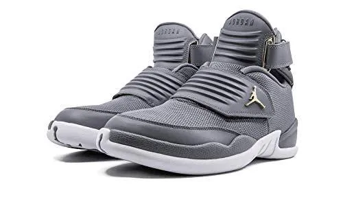 Nike Air Jordan Men's Generation 23 Basketball Shoes (9.5, Cool Grey/White)