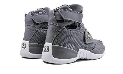 Nike Air Jordan Men's Generation 23 Basketball Shoes (9.5, Cool Grey/White)