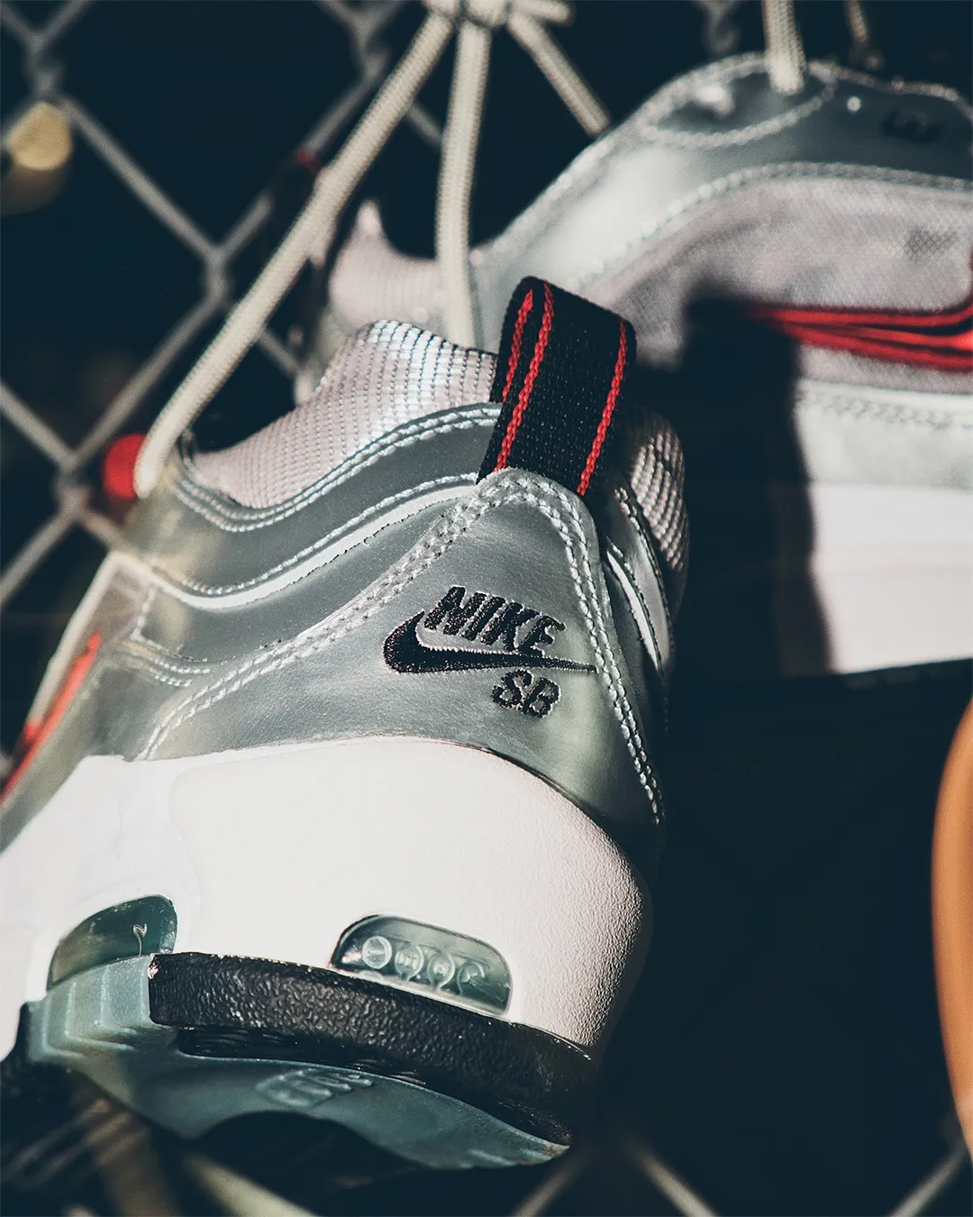 Nike SB Air Max Ishod Premium "Silver Bullet" Skate Shoes