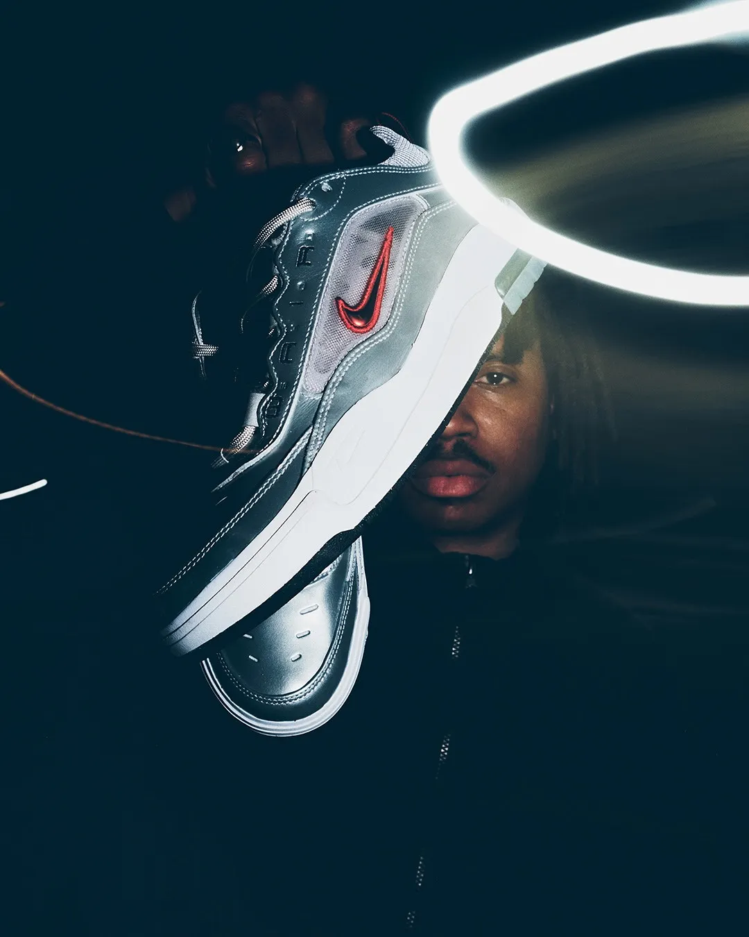 Nike SB Air Max Ishod Premium "Silver Bullet" Skate Shoes
