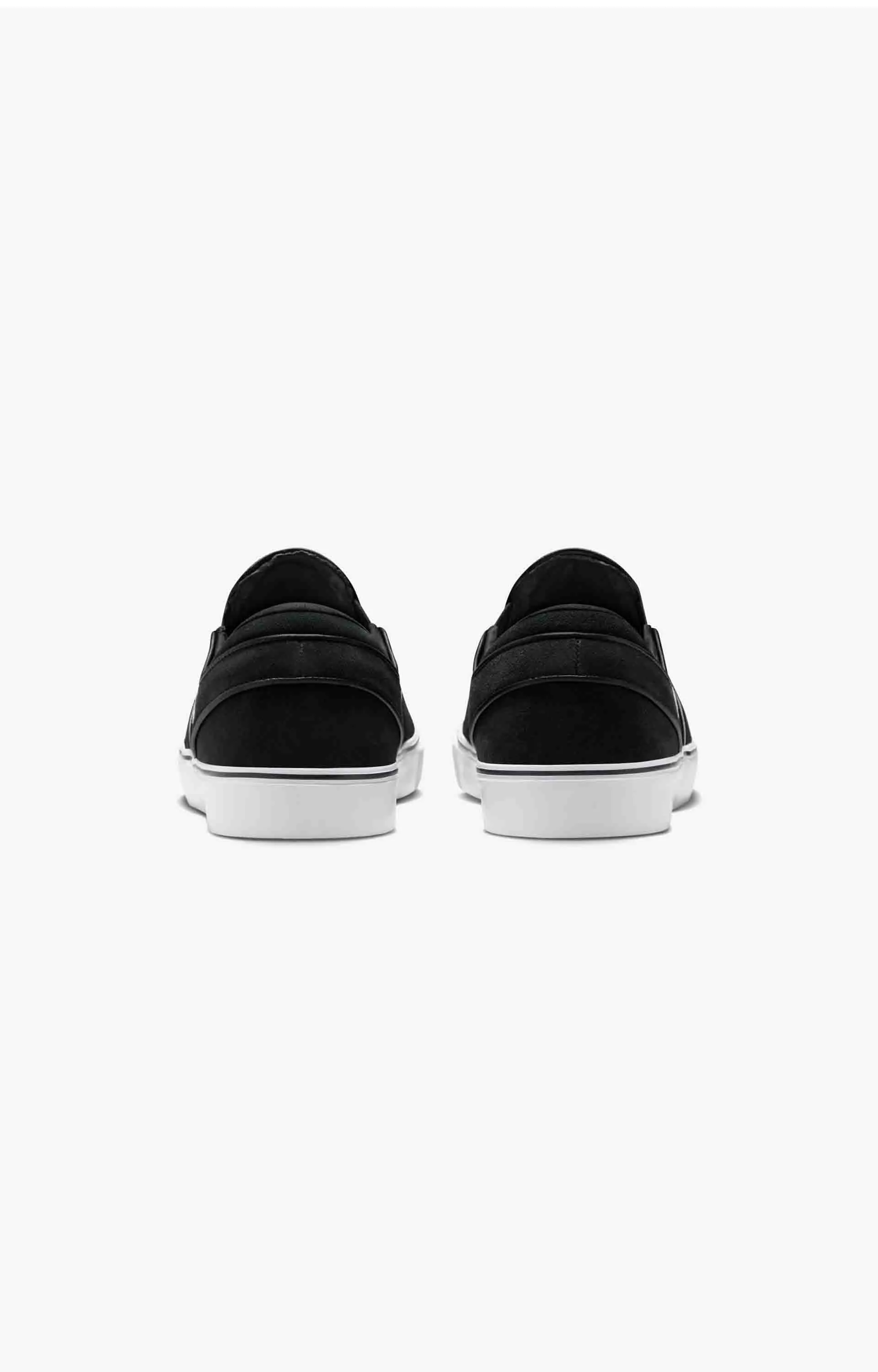 Nike SB Janoski Zoom Slip On Shoe, Black White