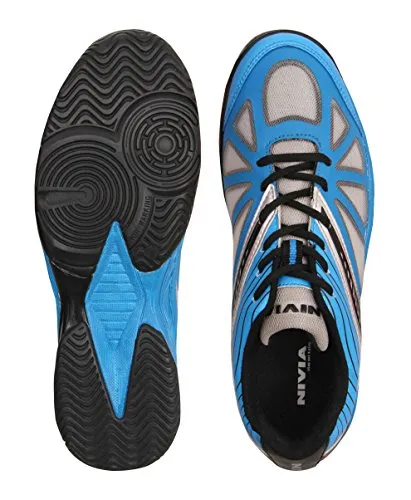 Nivia 20907 Ray Mesh Blue Tennis Shoes (7)