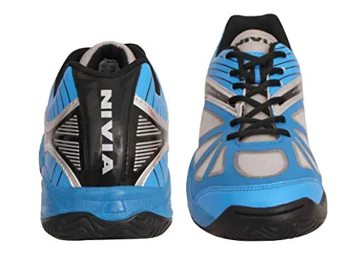 Nivia 20907 Ray Mesh Blue Tennis Shoes (7)