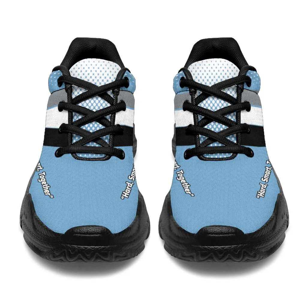 North Carolina #Hard Smart Together Chunky Sneakers