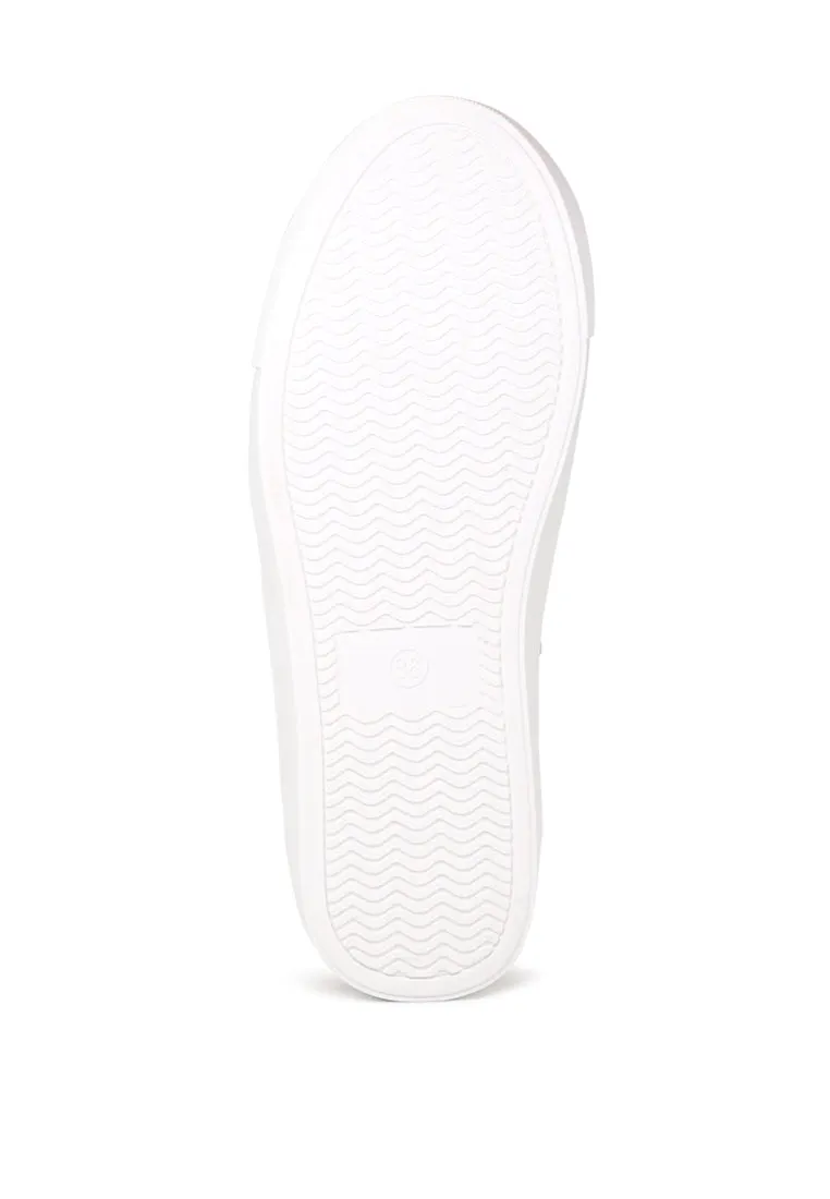 Nude Wrap Slip-On Sneakers