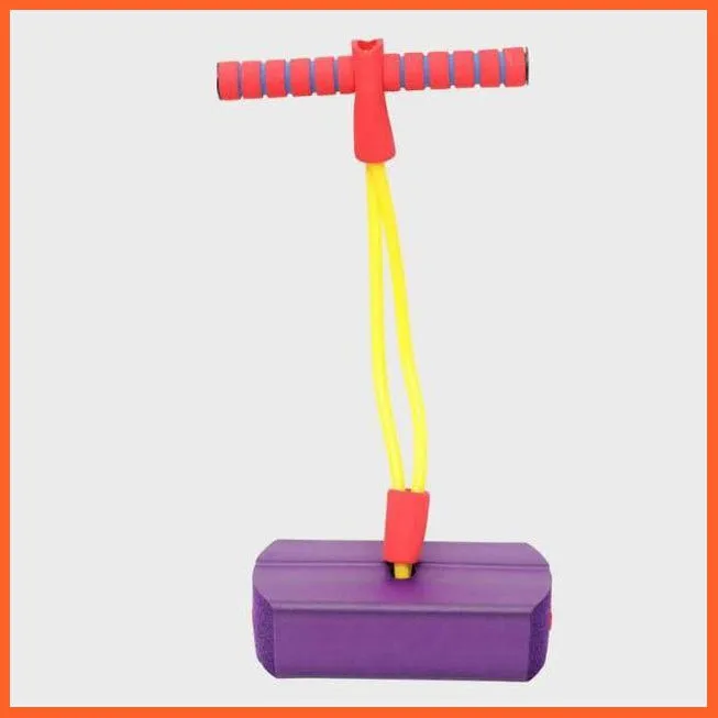Pogo Stick Jumping Shoes - Kangaroo Jumper Foam Stick