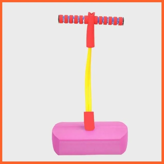 Pogo Stick Jumping Shoes - Kangaroo Jumper Foam Stick