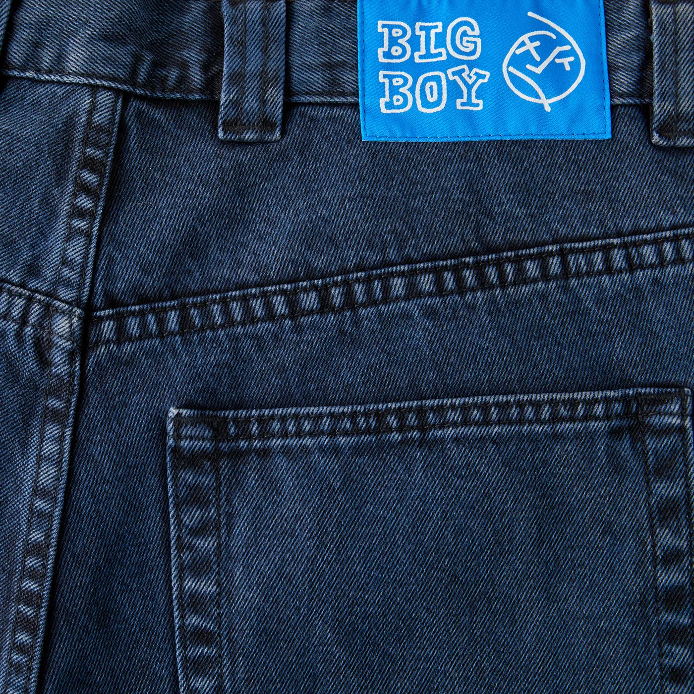 Polar Skate Co Big Boy Jeans - Blue Black