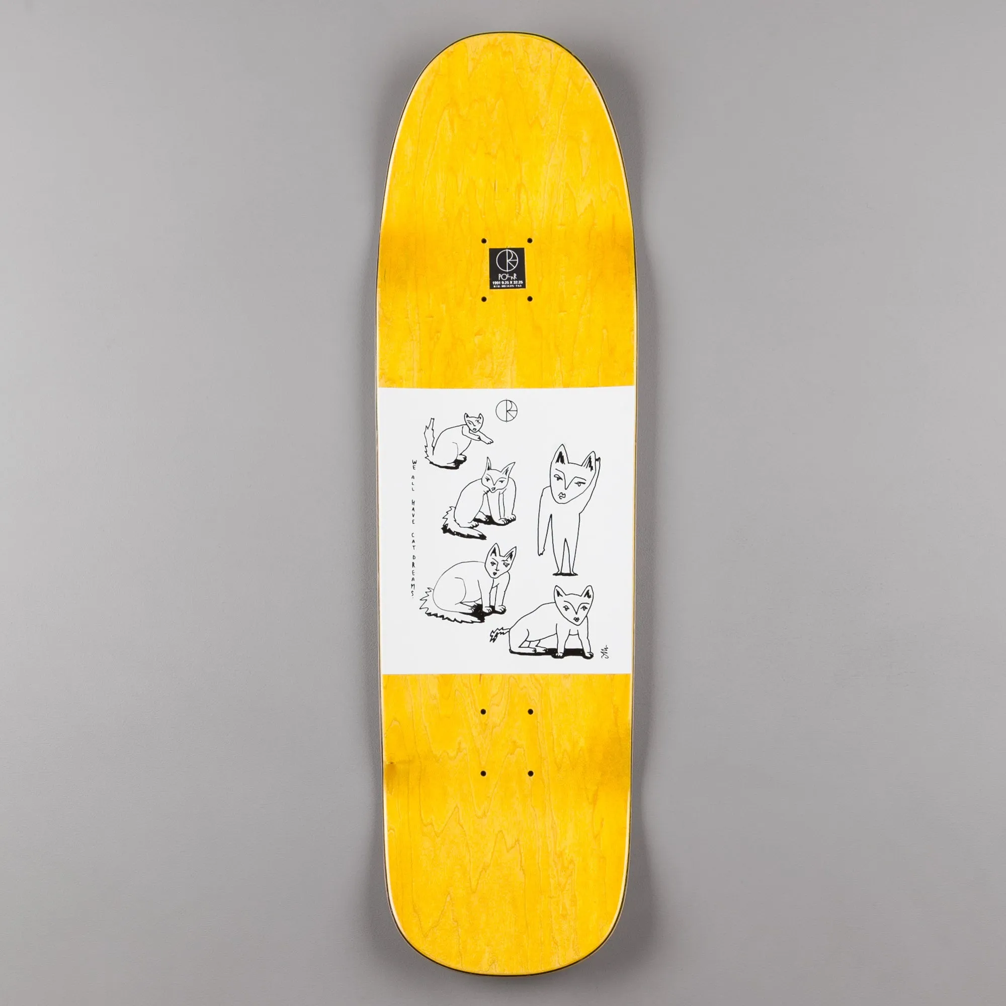 Polar Team Model Master Dinner 1991 Shape Deck - 9.25"