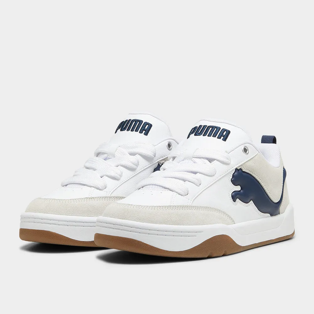 Puma Mens Park Lifestyle Sd Sneaker White/navy _ 182210 _ White
