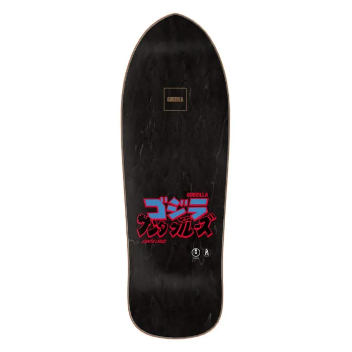 SANTA CRUZ GODZILLA JR NATAS 9.89" X 29.82" | TABLA DE SKATE DE COLECCIÓN