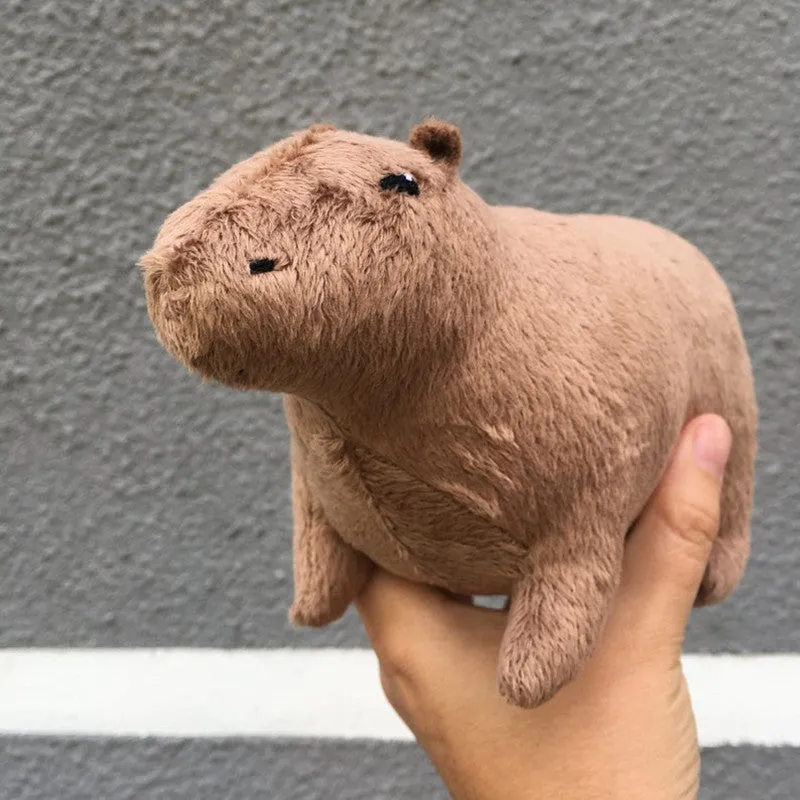 Simulation Capybara Plush Toy Capybara Cute Small Animal Doll Children Gift Decoration | Brodtica.com