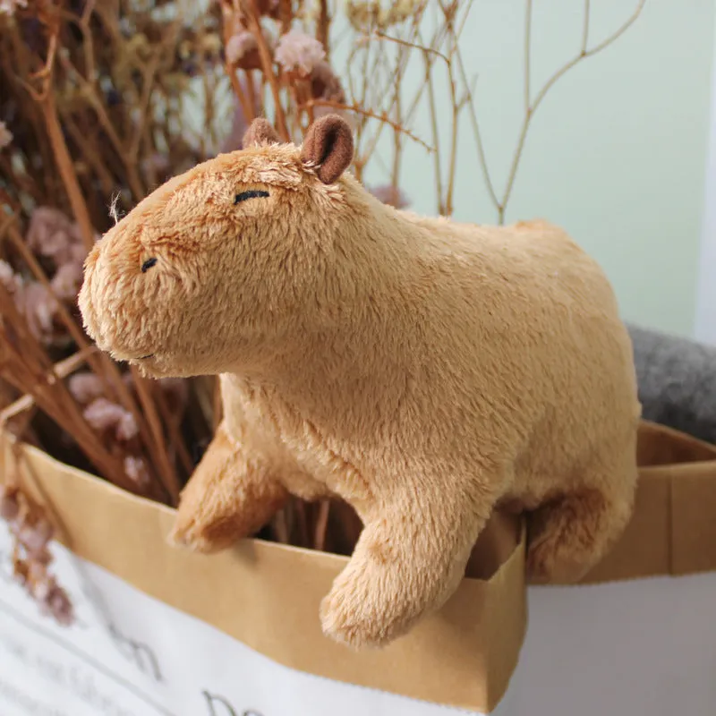 Simulation Capybara Plush Toy Capybara Cute Small Animal Doll Children Gift Decoration | Brodtica.com