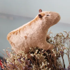 Simulation Capybara Plush Toy Capybara Cute Small Animal Doll Children Gift Decoration | Brodtica.com