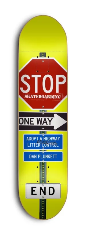 SKATE MENTAL PLUNKETT STOP