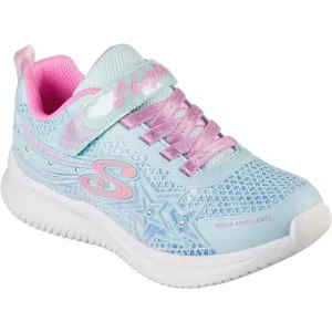 Skechers (GAR302323L) Childrens Sports Jumpsters Wishful Star Shoes in UK 1.5 to 13.5
