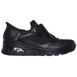 Skechers Women's 177111 UNO Slip in air Black Casual Shoes