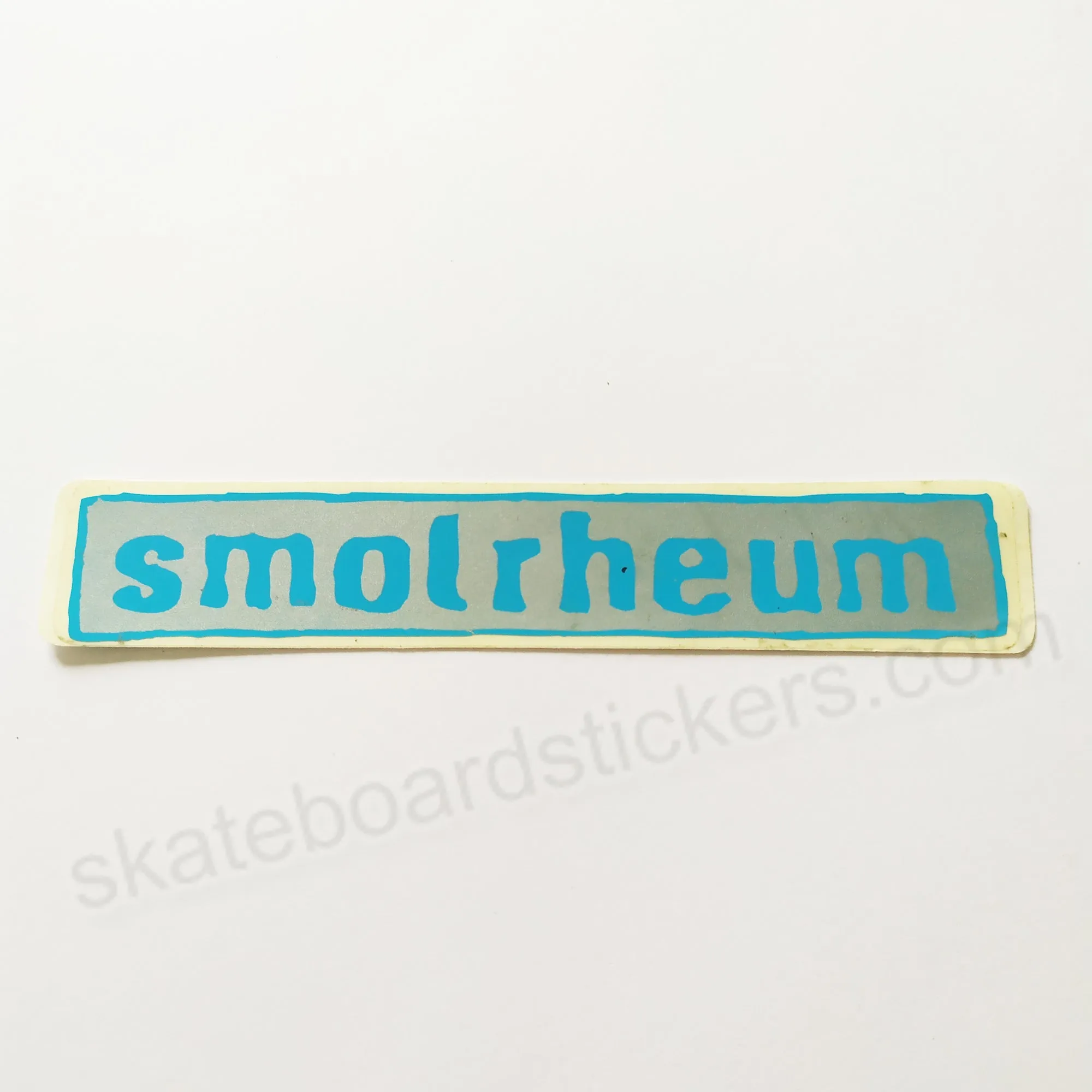 Smallroom Skateboards Old School Skateboard Sticker - "Smolrheum"