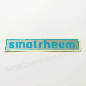 Smallroom Skateboards Old School Skateboard Sticker - "Smolrheum"