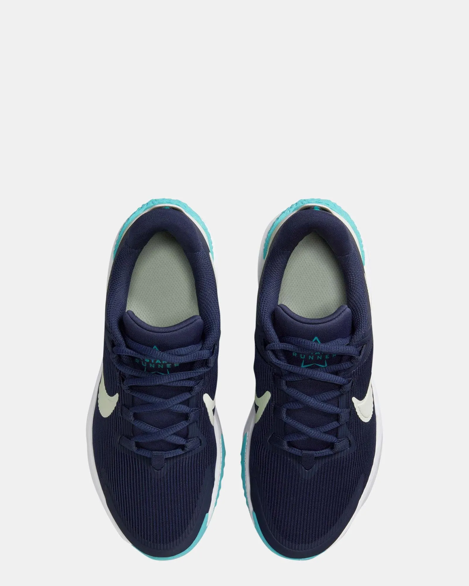 Star Runner 4 Nn Grade School Midnight Navy/Volt Tint/Cactus