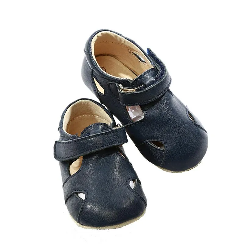 Sunday Navy Baby Pre Walker Sandals EU18/Small/3-9 Months