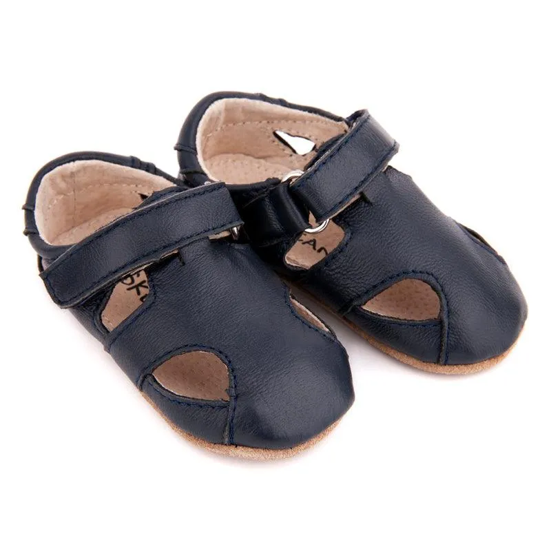 Sunday Navy Baby Pre Walker Sandals EU18/Small/3-9 Months