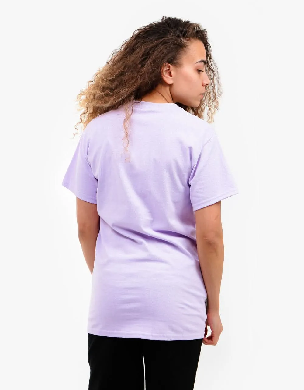 Thrasher Outlined T-Shirt - Orchid