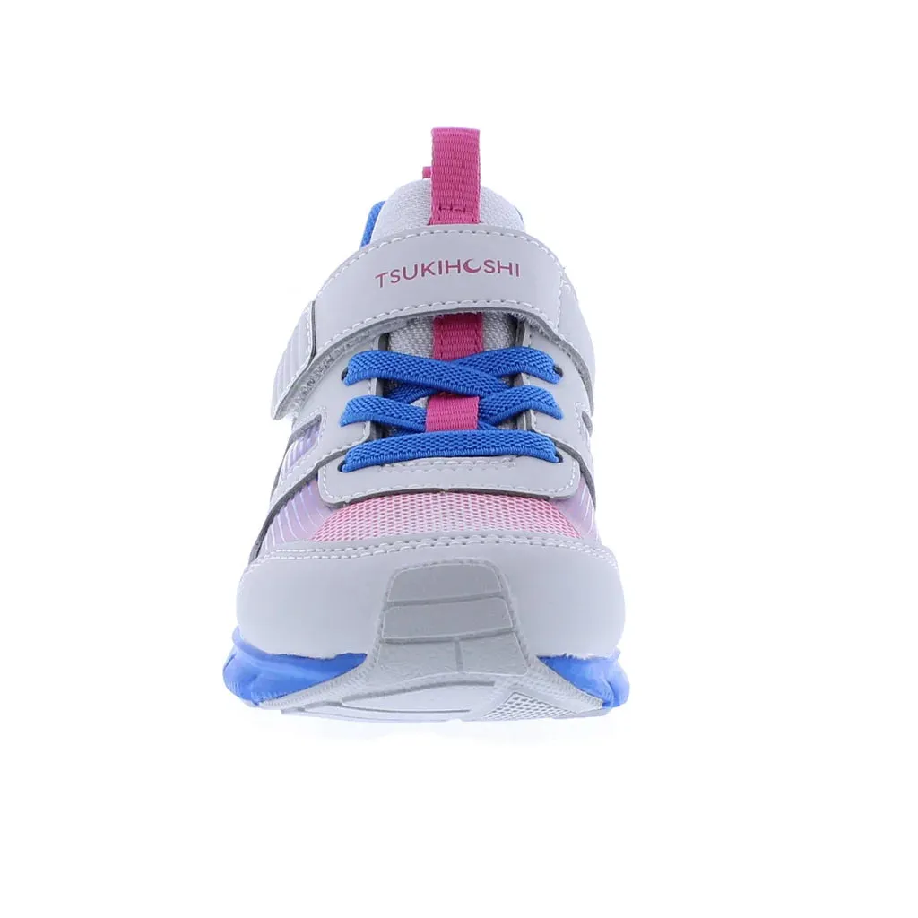 Tsukihoshi Kids Streak Sneaker | Grey/Blue