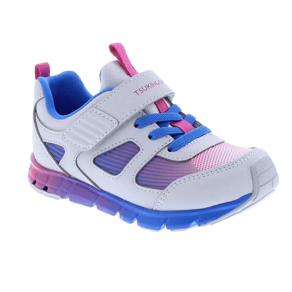 Tsukihoshi Kids Streak Sneaker | Grey/Blue