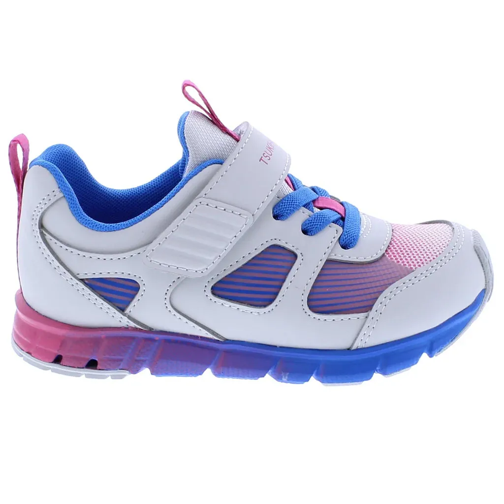 Tsukihoshi Kids Streak Sneaker | Grey/Blue